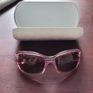 Authentic Oakley Ravishing Sunglasses, Crystal Pink frame/G20 Lens, discontinued